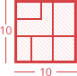 10 на 10